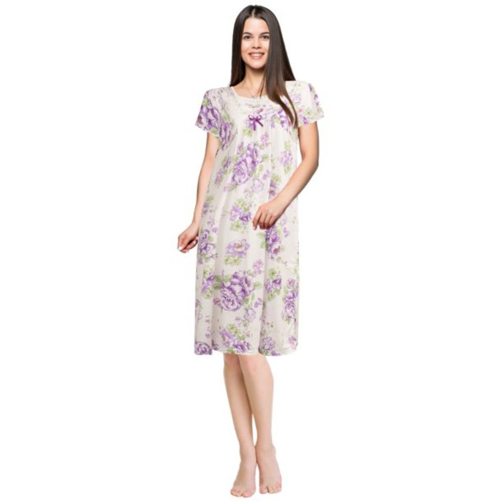 Women Nightgown Sleepwear for Women Sexy Soft Gown
